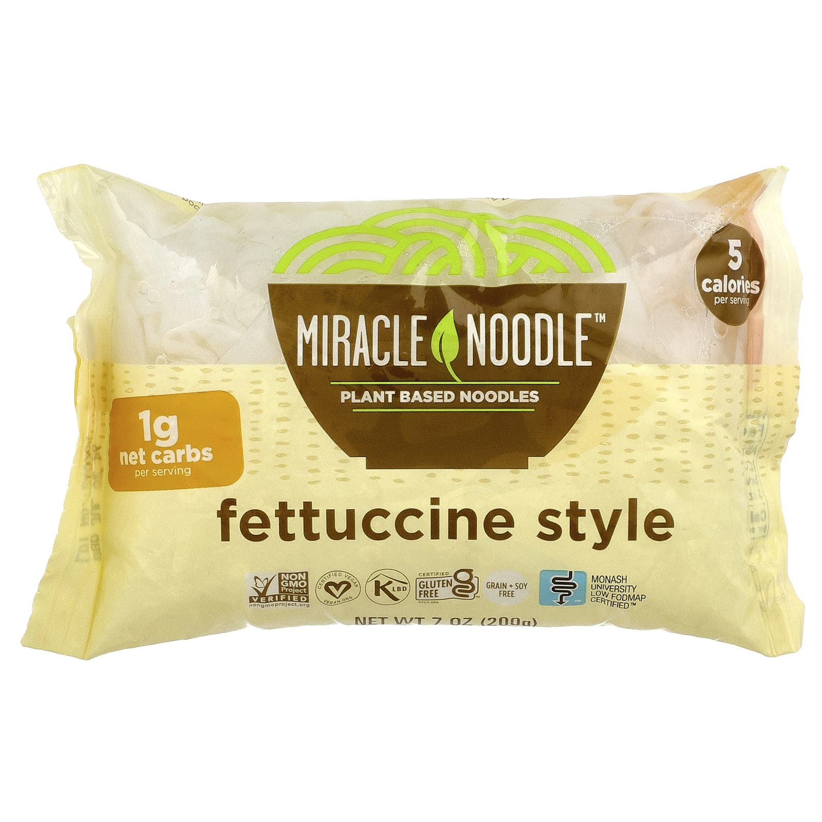 Miracle Noodle, Fettuccine Style, 7 oz (200 g) - Image 1