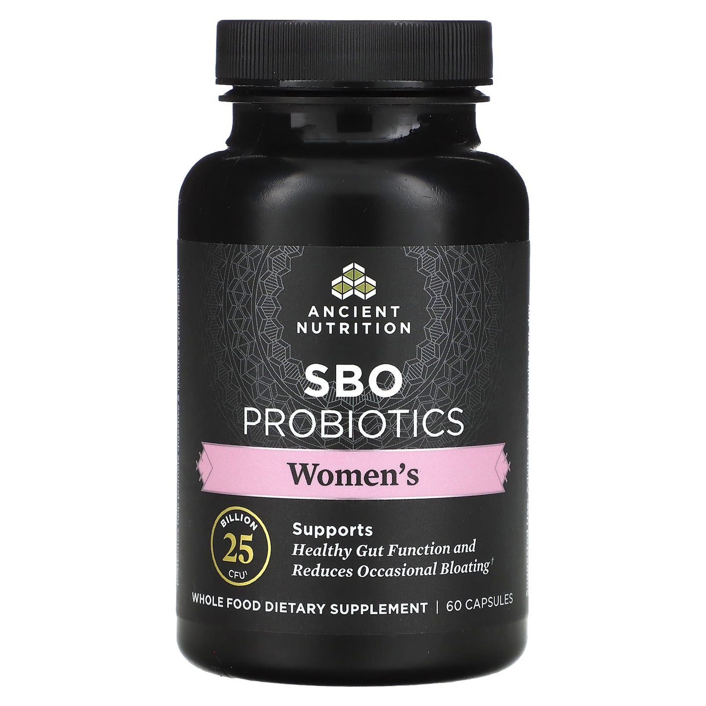 Ancient Nutrition Women's SBO Probiotics for Gut Health, 60 Capsules - Image 1