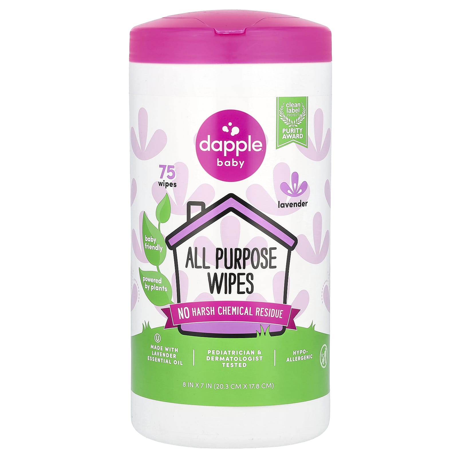 Natural All-Purpose Wipes for Baby & Home by Dapple Baby - Image 1