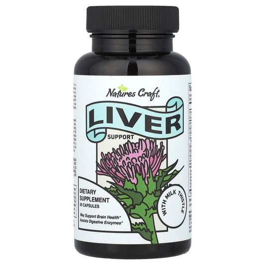 Nature's Craft, Liver Support, 60 Capsules - Image 1