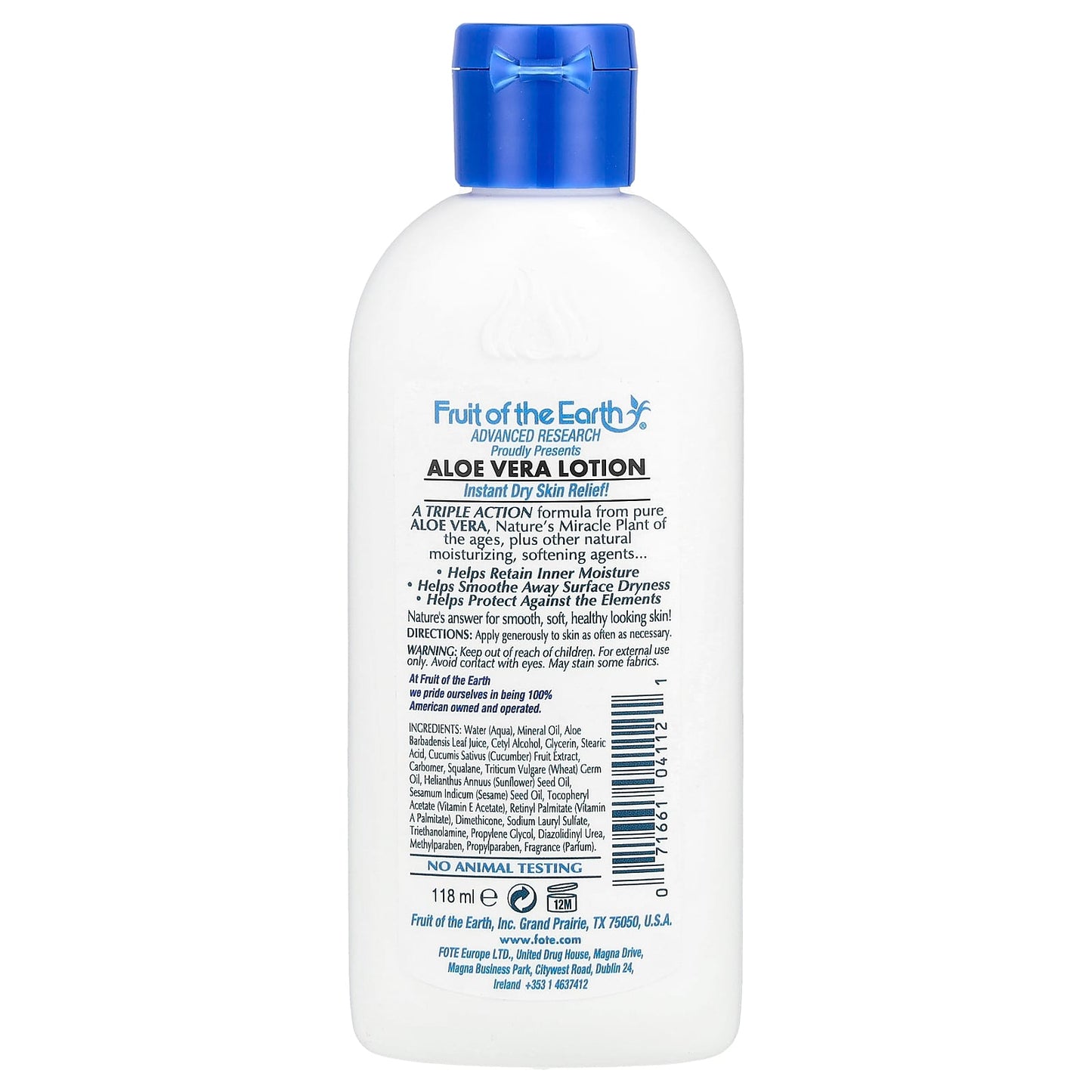 Aloe Vera Skin Cooling Lotion for Dry Skin Relief - Image 2