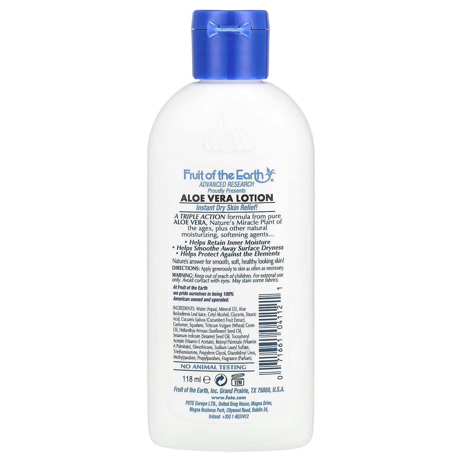 Aloe Vera Skin Cooling Lotion for Dry Skin Relief - Image 2