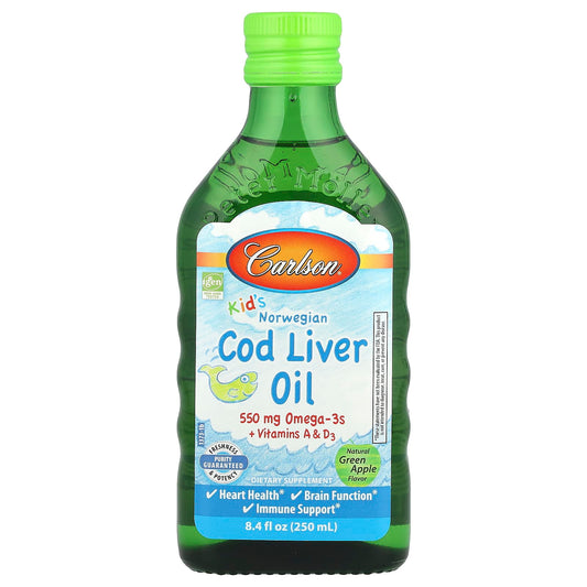 Norwegian Cod Liver Oil for Kids - Natural Immunity & Brain Health - Image 1
