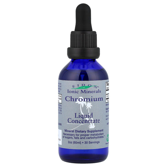 Eidon Ionic Chromium Liquid Supplement, 2 oz (60 ml), Vegan, Gluten-Free - Image 1