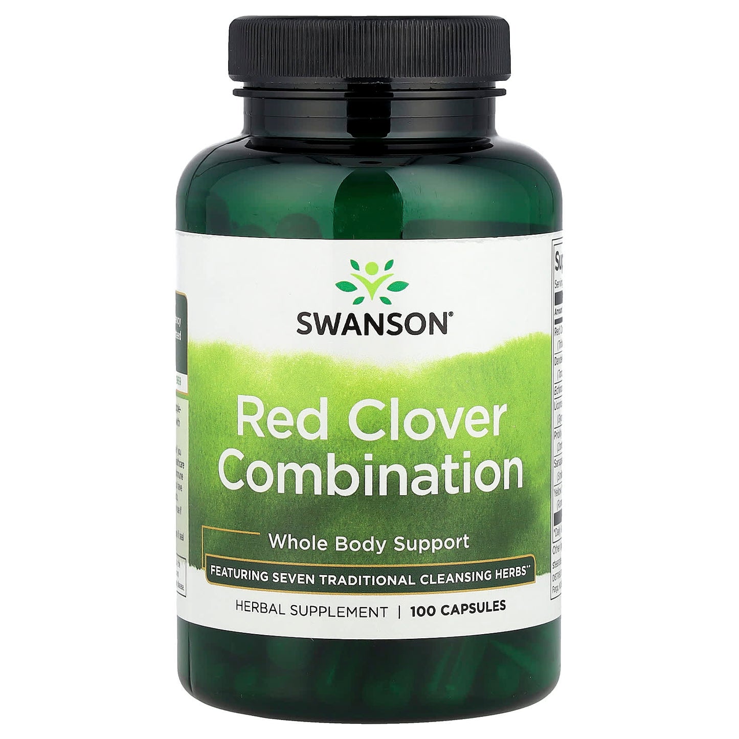 Swanson, Red Clover Combination, 100 Capsules - Image 1