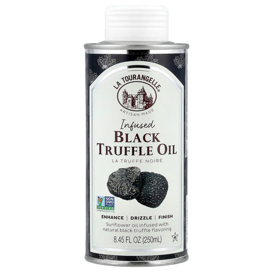 La Tourangelle, Infused Black Truffle Oil, 8.45 fl oz (250 ml) - Image 1