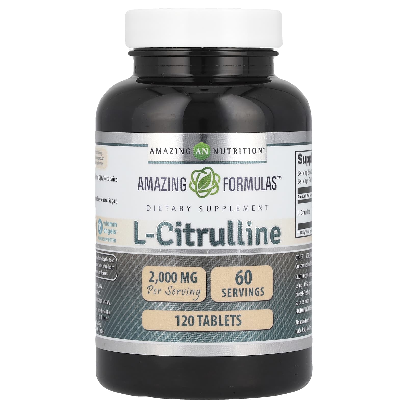 <strong>L-Citrulline Supplement | 120 Tablets | 1000mg per Serving</strong> - Image 1