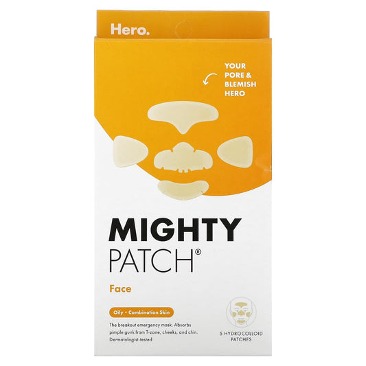 Hero Cosmetics Mighty Patch Face Oily Combination Skin Breakout Solution - Image 1