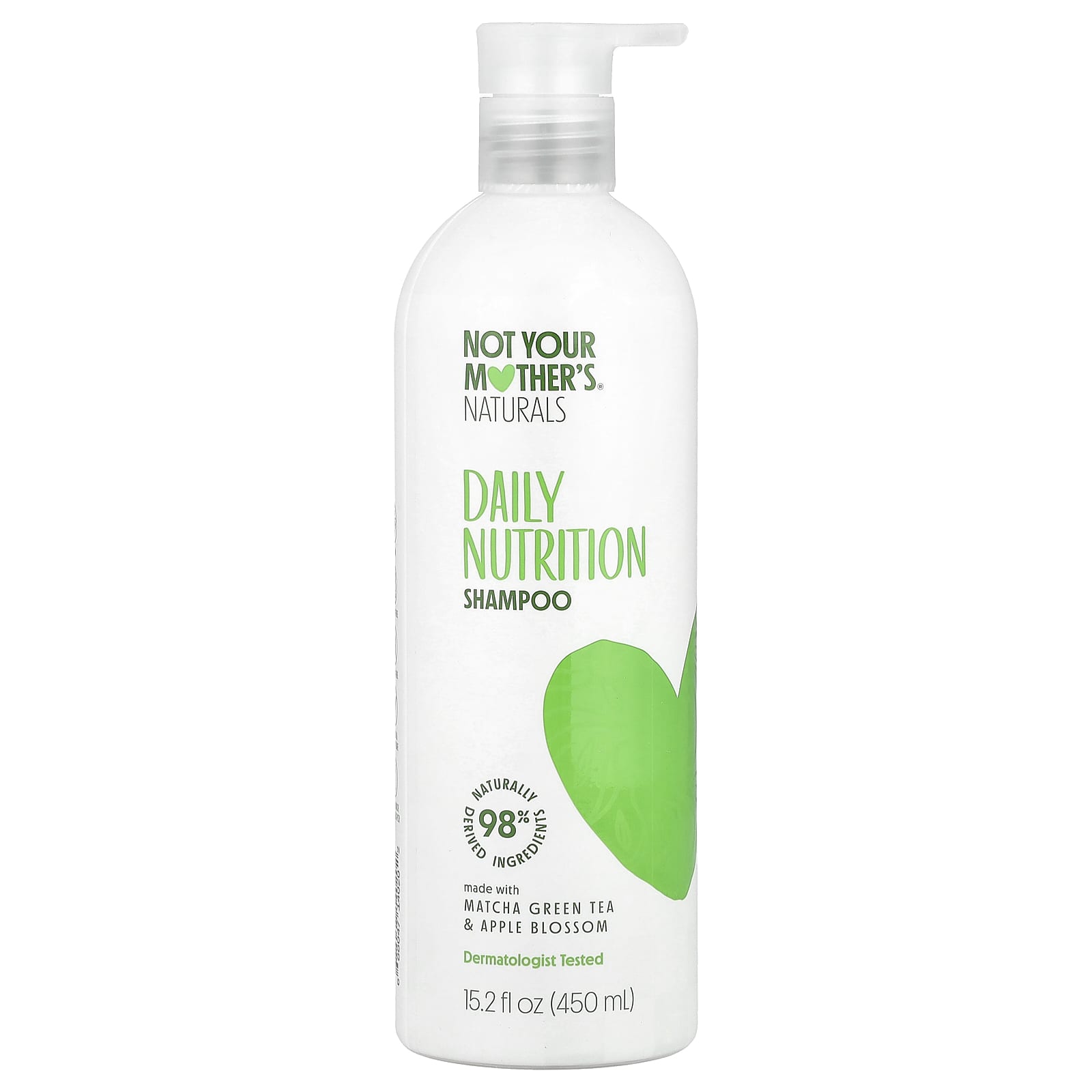 Not Your Mother's, Daily Nutrition Shampoo, Matcha Green Tea & Apple Blossom, 15.2 fl oz  (450 ml) - Image 1