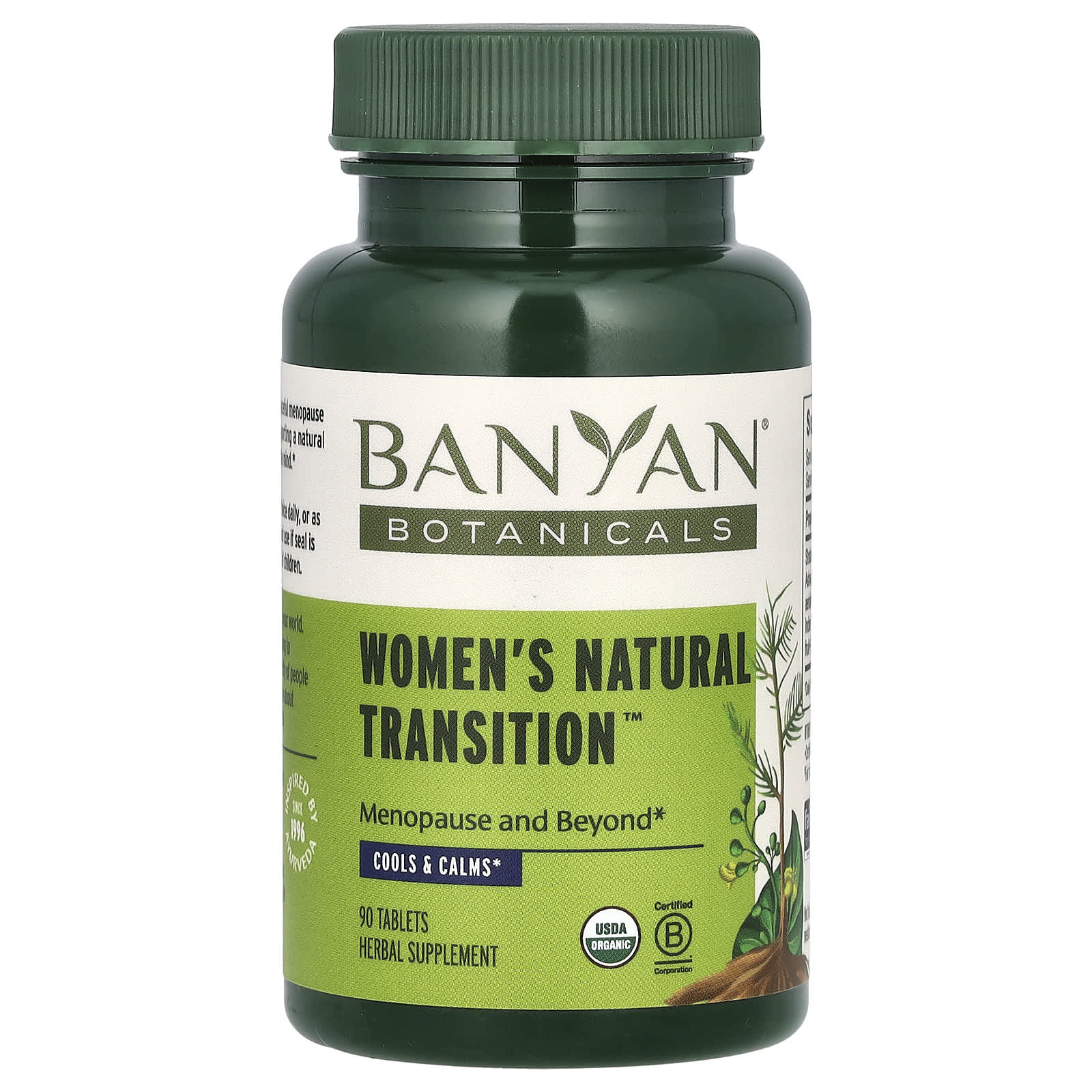Women's Natural Transition Herbal Supplement by Banyan Botanicals - Image 1