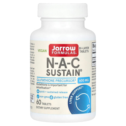 Vegan N-Acetyl-L-Cysteine Supplement for Detoxification Support - Image 1