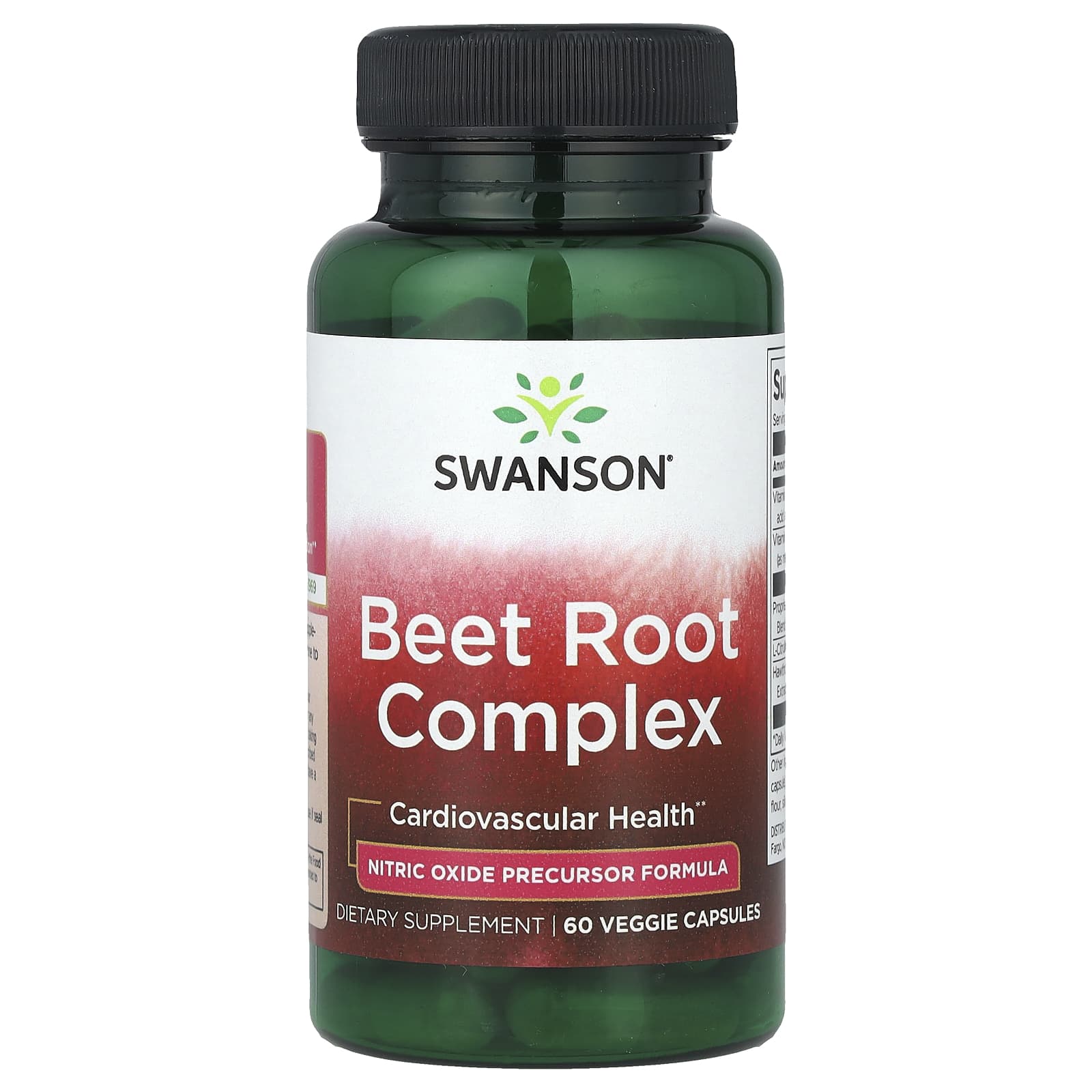 Swanson, Beet Root Complex, 60 Veggie Capsules - Image 1
