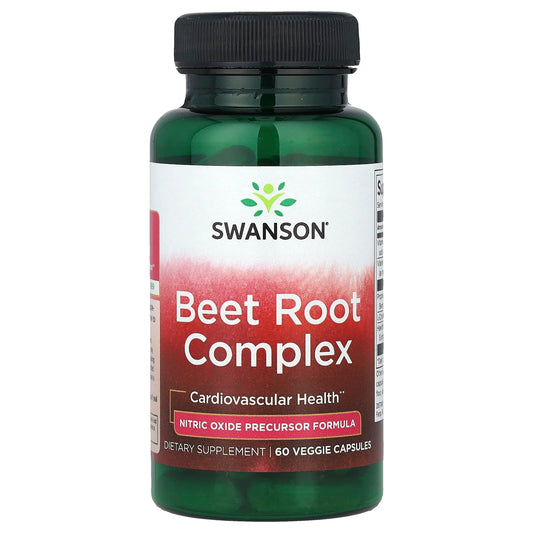 Swanson, Beet Root Complex, 60 Veggie Capsules - Image 1