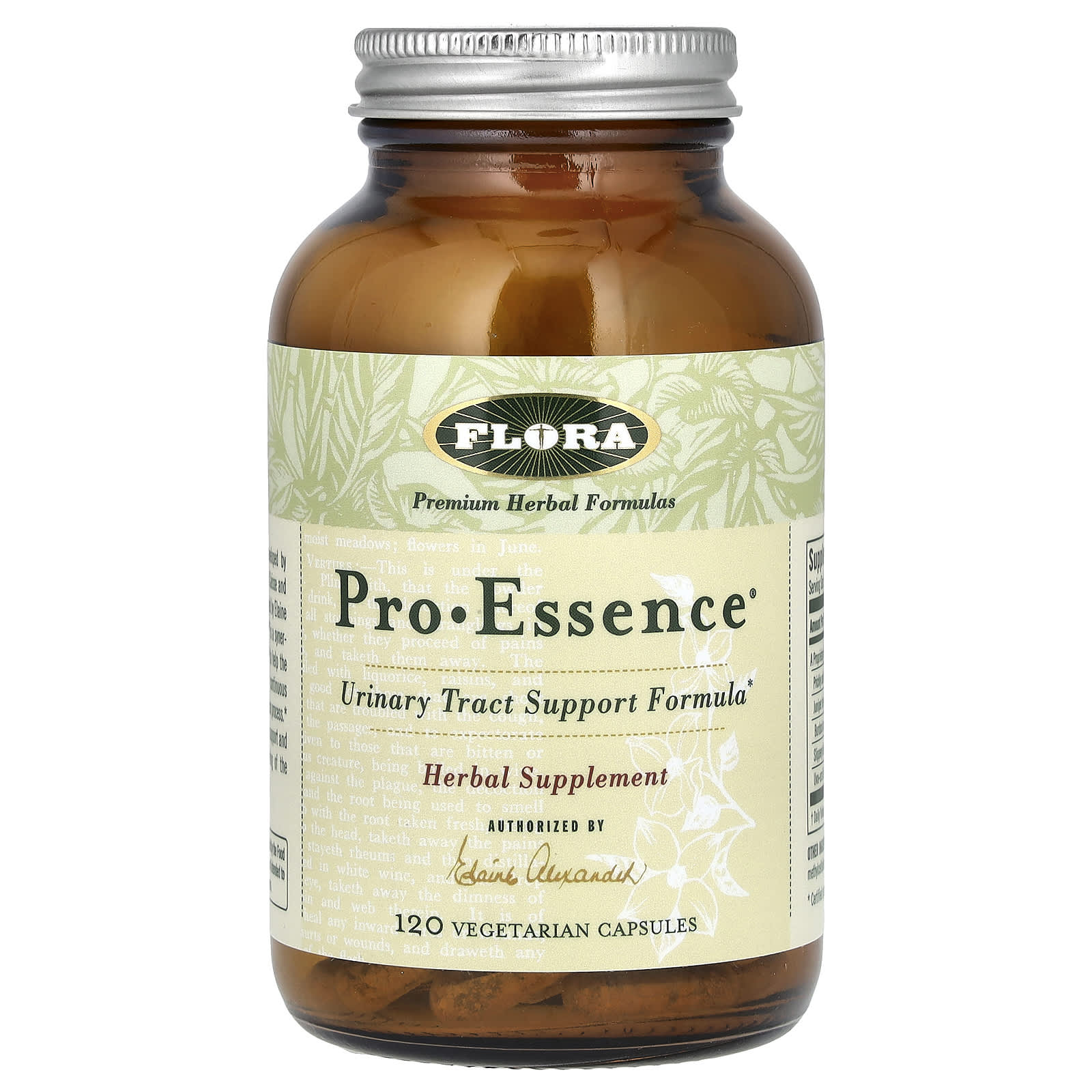 Urinary Tract Support with Flora's Pro-Essence, 120 Capsules - Image 1