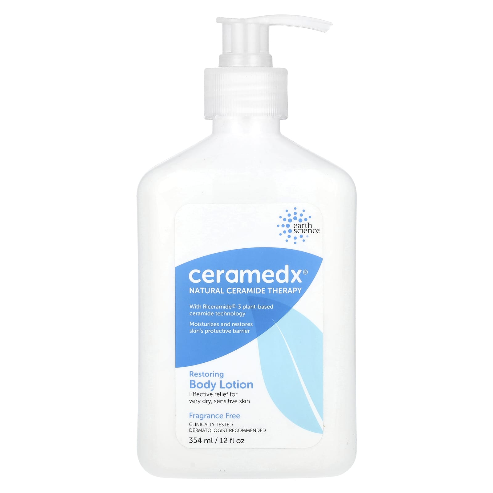 Fragrance-Free Ceramide Body Lotion for Dry Skin Relief - Image 1