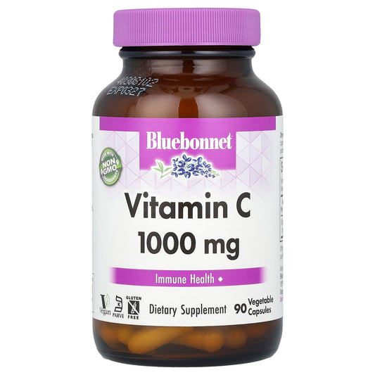 Boost Your Immune System with Bluebonnet's 1000mg Vitamin C Capsules - Image 1