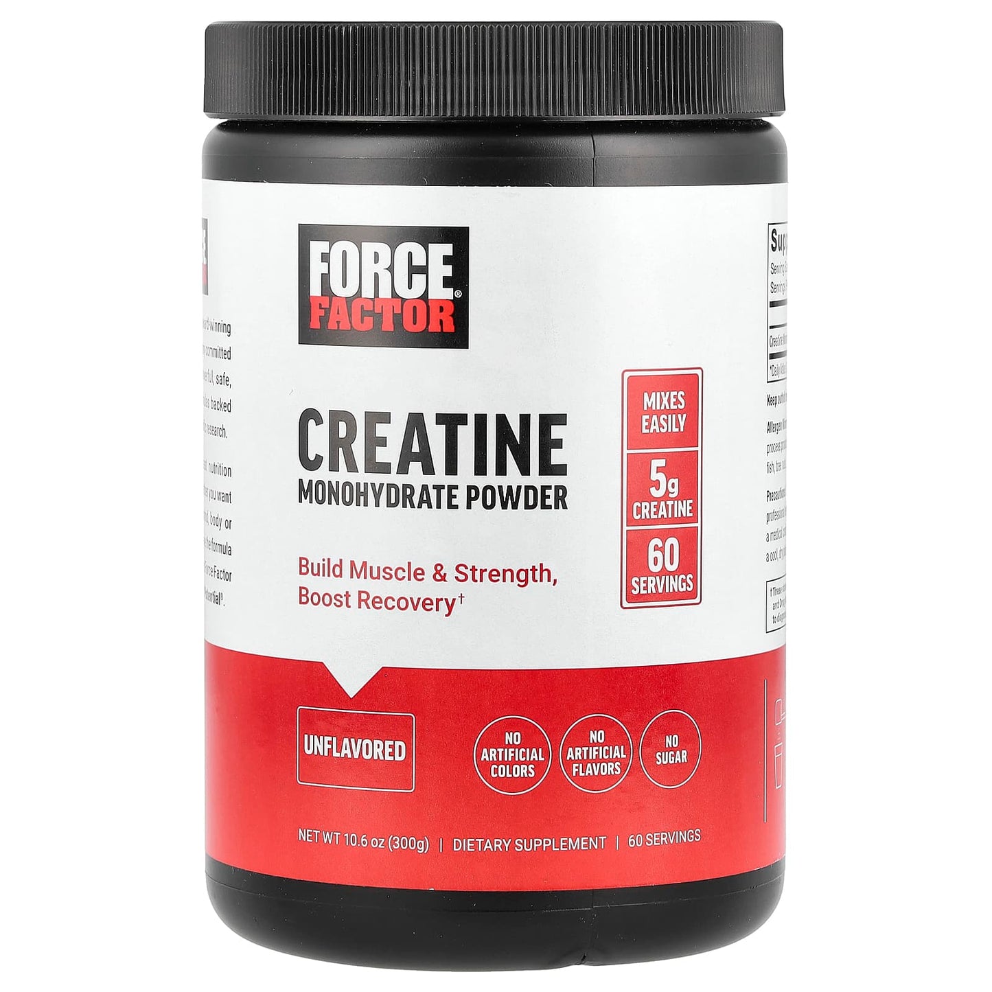 Boost Muscle Strength & Endurance with Force Factor Creatine Monohydrate - Image 1