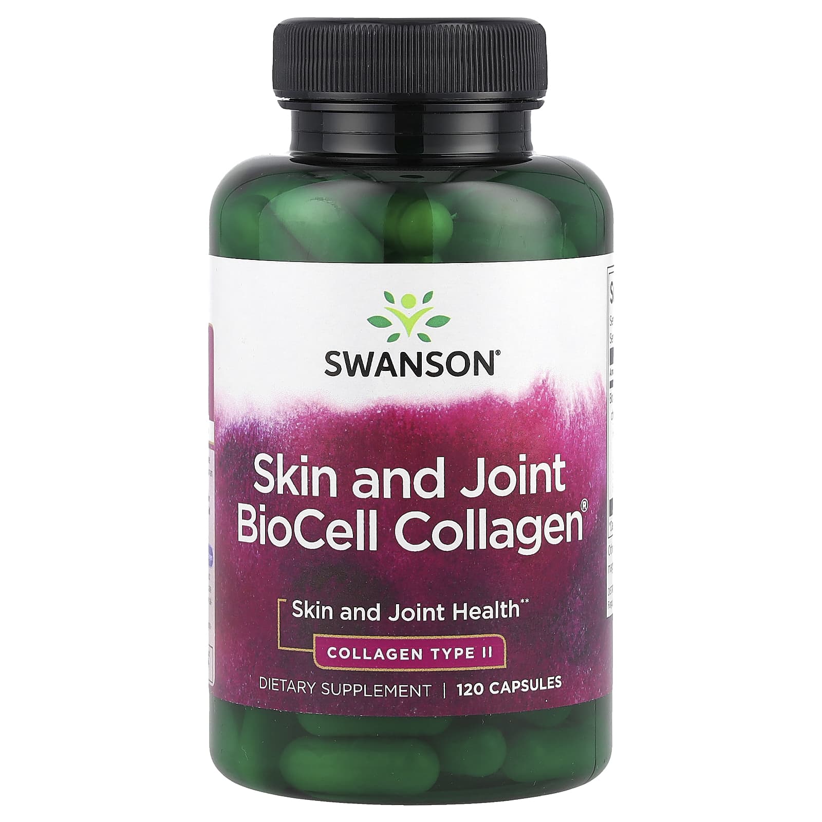 Swanson, Skin and Joint BioCell Collagen®, 120 Capsules - Image 1