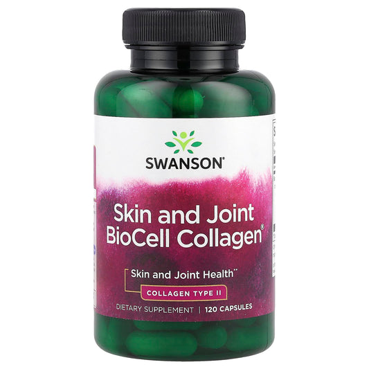 Swanson, Skin and Joint BioCell Collagen®, 120 Capsules - Image 1