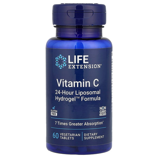 Life Extension, Vitamin C, 60 Vegetarian Tablets - Image 1
