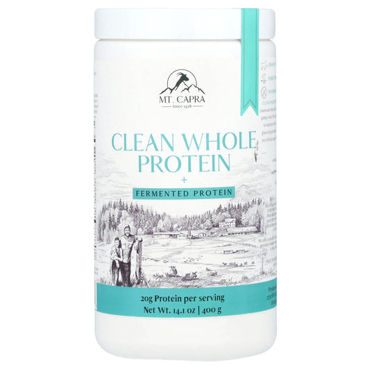 Mt. Capra, Clean Whole Protein + Fermented Protein, 14.1 oz (400 g) - Image 1