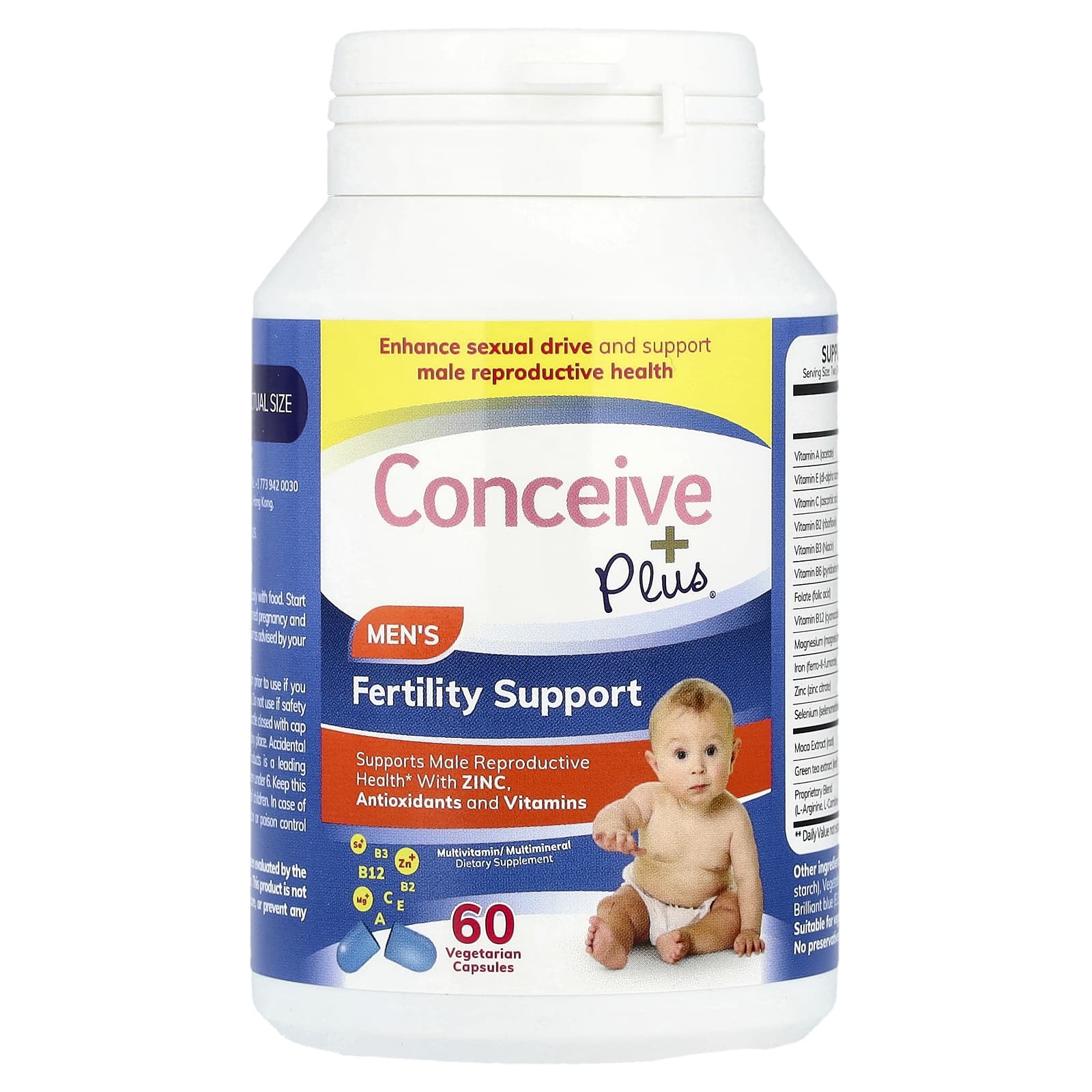 Boost Fertility with Conceive Plus Men's Support - Image 1