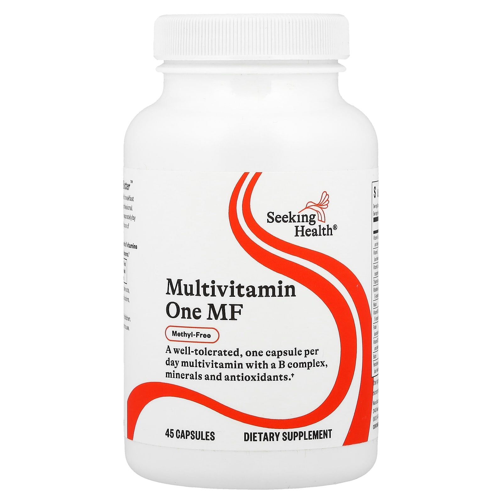 Seeking Health, Multivitamin One MF, 45 Capsules - Image 1