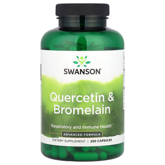 Swanson, Quercetin & Bromelain, 250 Capsules - Image 1