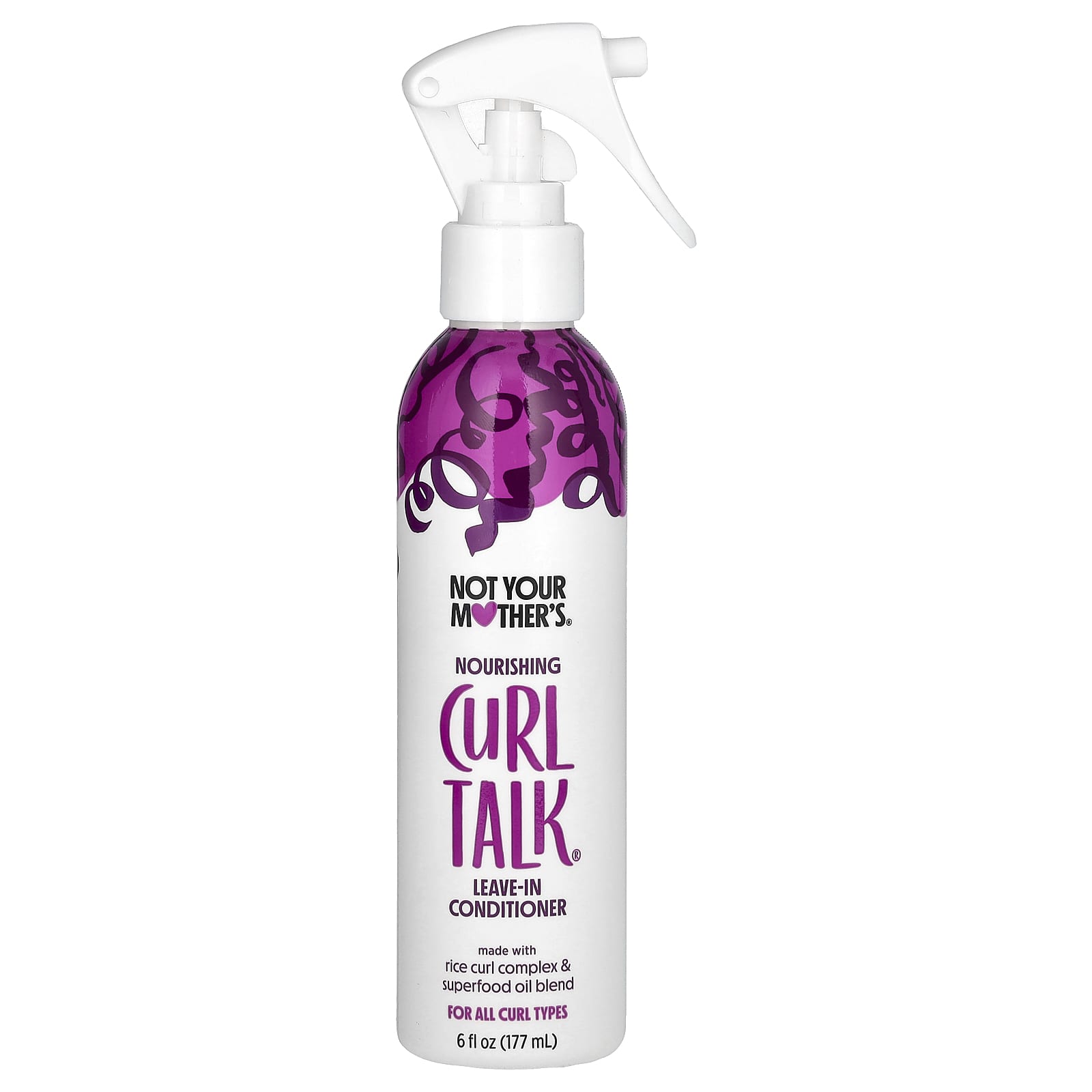 Not Your Mother's, Nourishing Curl Talk, Leave -In Conditioner, For All Curl Types, 6 fl oz (177 ml) - Image 1