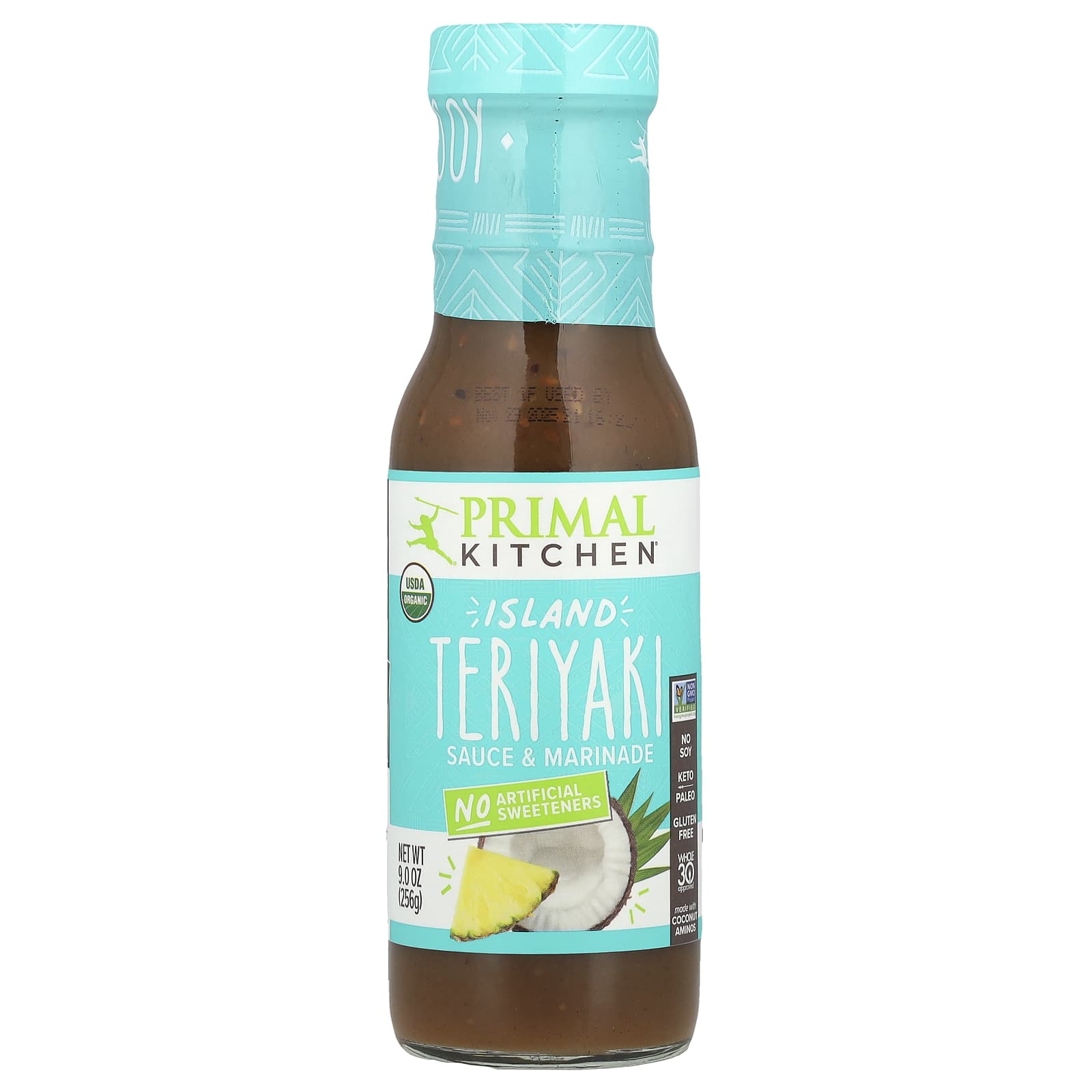 Primal Kitchen, Sauce & Marinade, Island Teriyaki, 9 oz (256 g) - Image 1