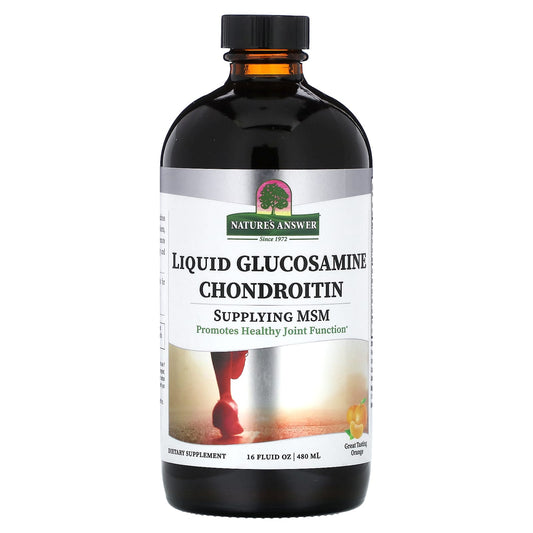 Nature's Answer, Liquid Glucosamine Chondroitin, Orange, 16 fl oz (480 ml) - Image 1