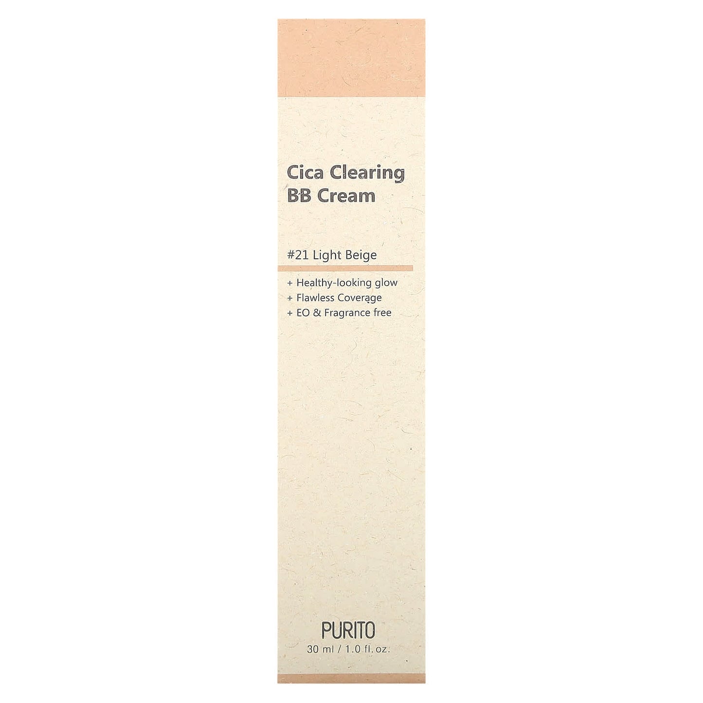Purito, Cica Clearing BB Cream, 21 Light Beige, 1 fl oz (30 ml) - Image 2