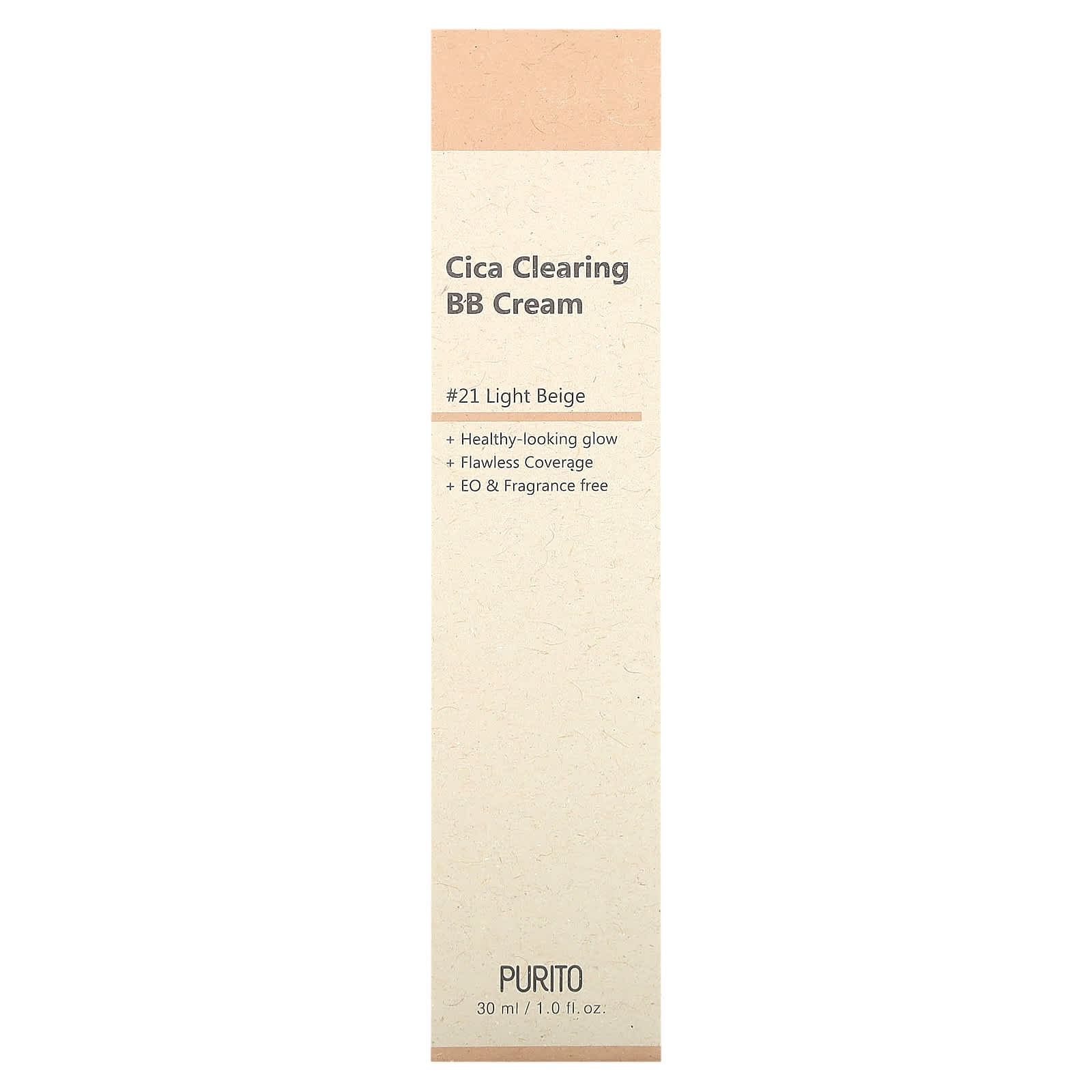 Purito, Cica Clearing BB Cream, 21 Light Beige, 1 fl oz (30 ml) - Image 2