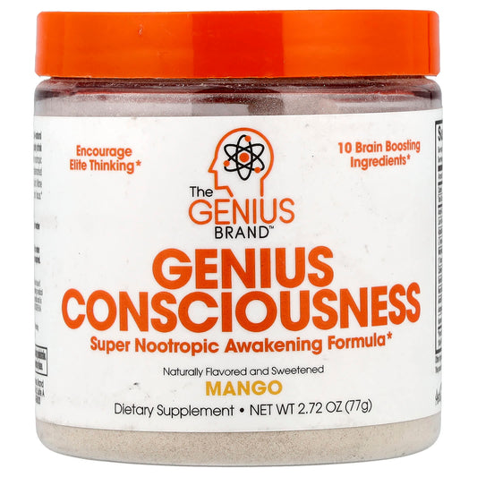 The Genius Brand, Genius Consciousness, Mango, 2.72 oz (77 g) - Image 1
