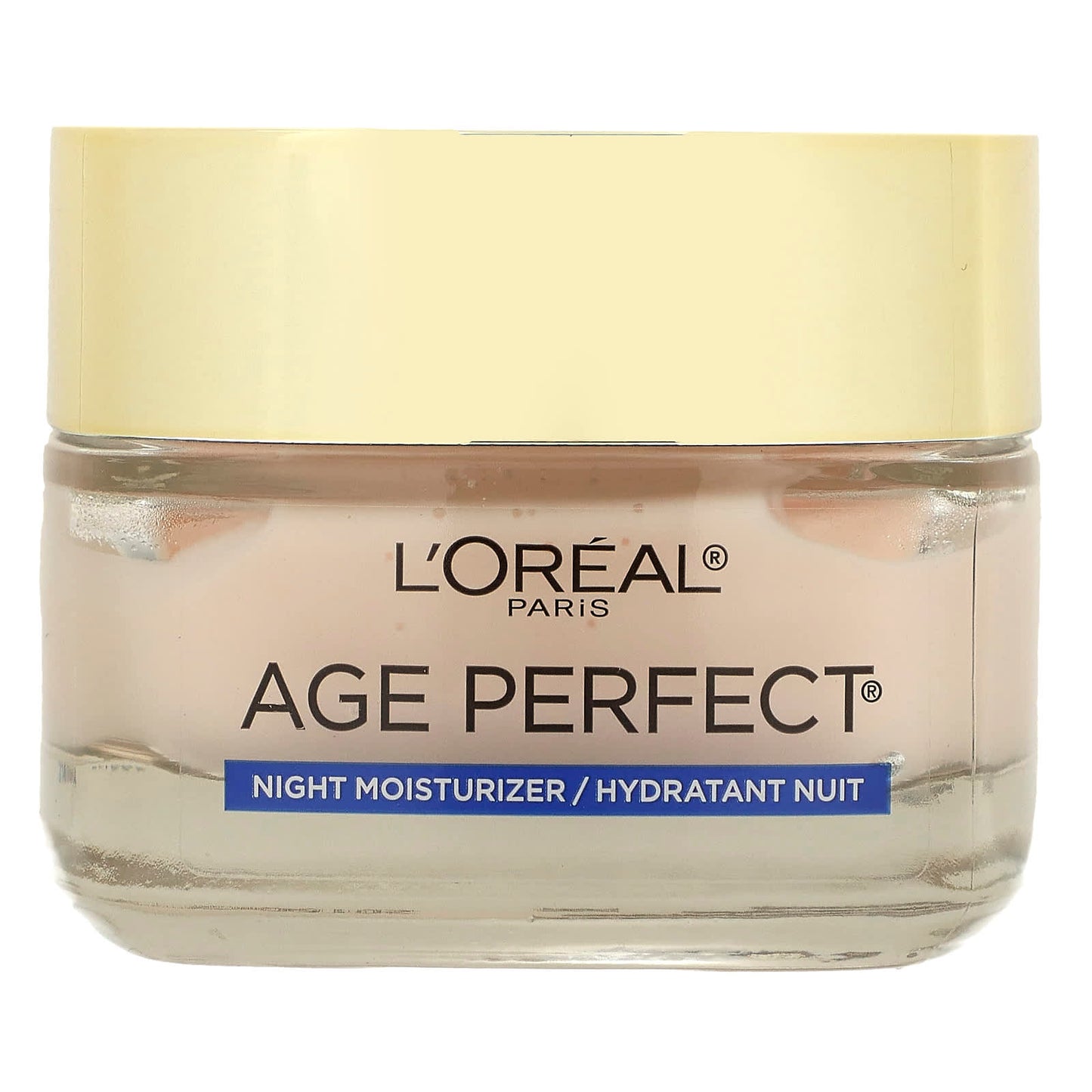 L'Oréal, Age Perfect Rosy Tone, Cooling Night Moisturizer, 1.7 oz (48 g) - Image 1