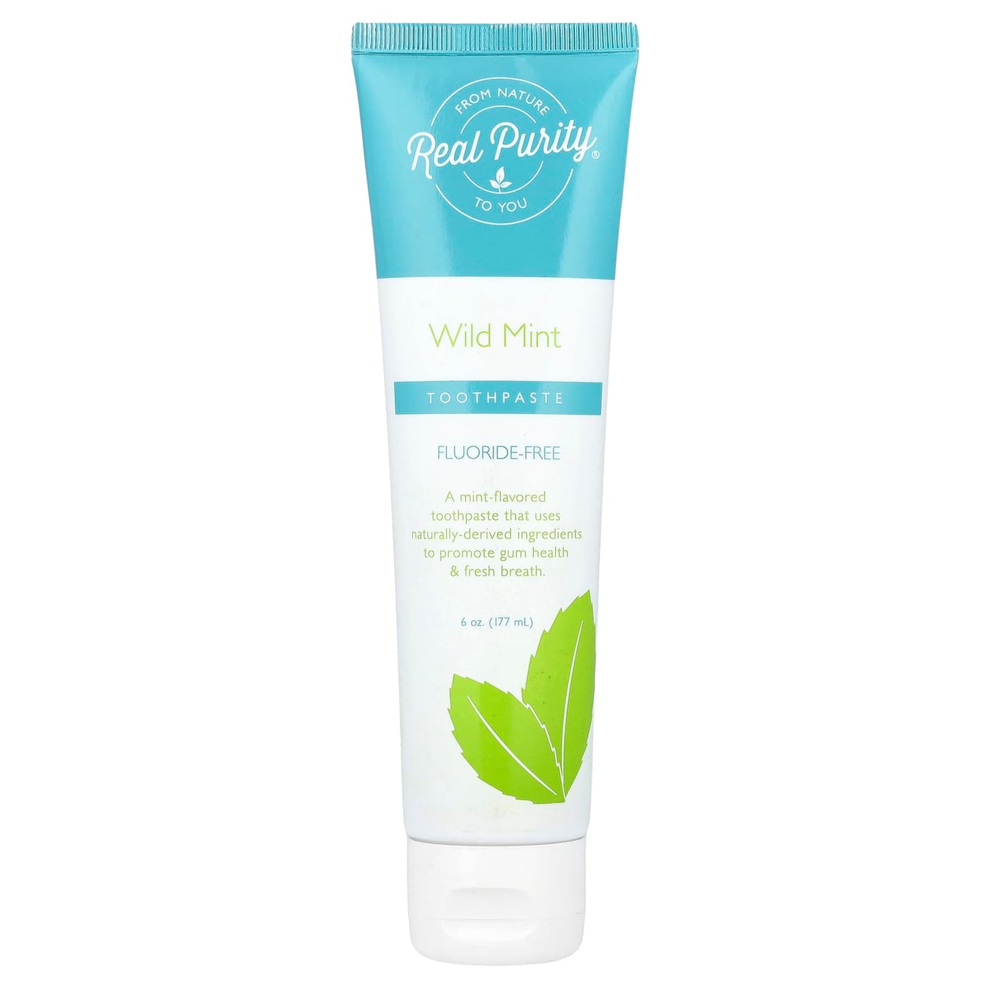 Real Purity, Toothpaste, Wild Mint, 6 oz (177 ml) - Image 1
