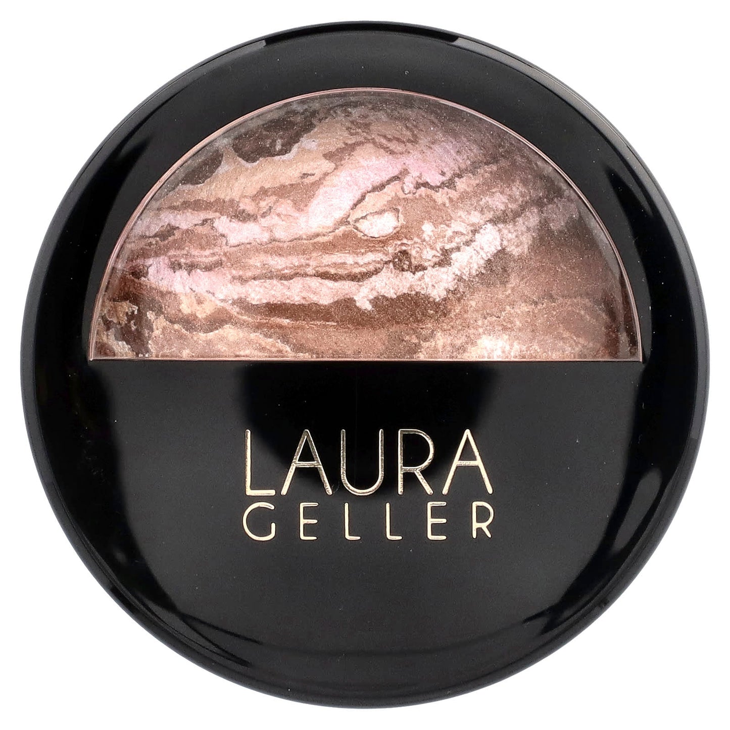 Laura Geller, Baked Bronze-N-Brighten, Multipurpose Bronzer, Medium, 0.32 oz (9 g) - Image 1