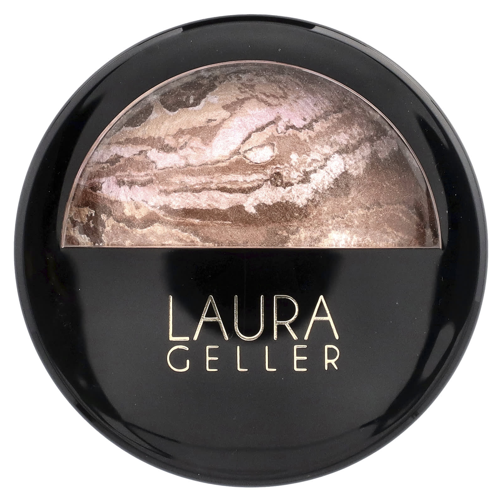 Laura Geller, Baked Bronze-N-Brighten, Multipurpose Bronzer, Medium, 0.32 oz (9 g) - Image 1