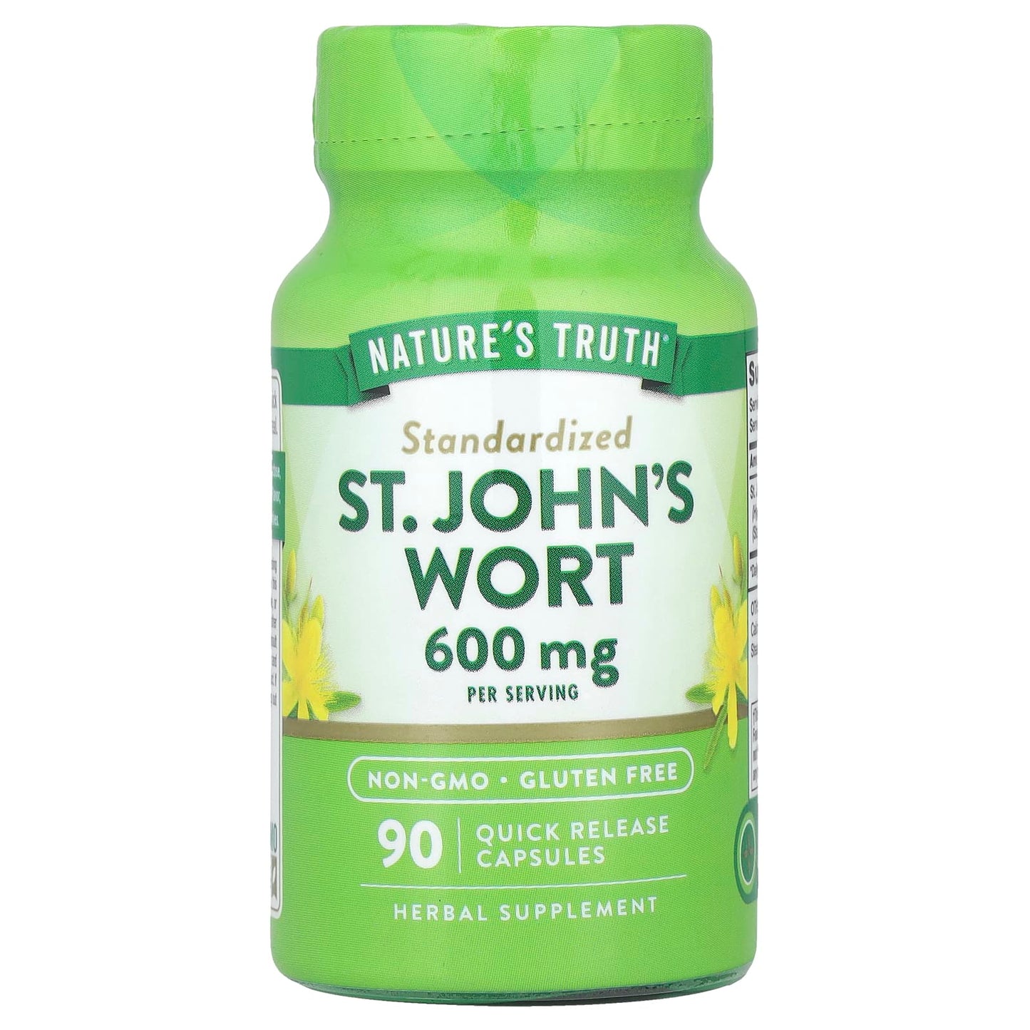 Nature's Truth, St. John's Wort, 90 Quick Release Capsules (300 mg per Capsule) - Image 1