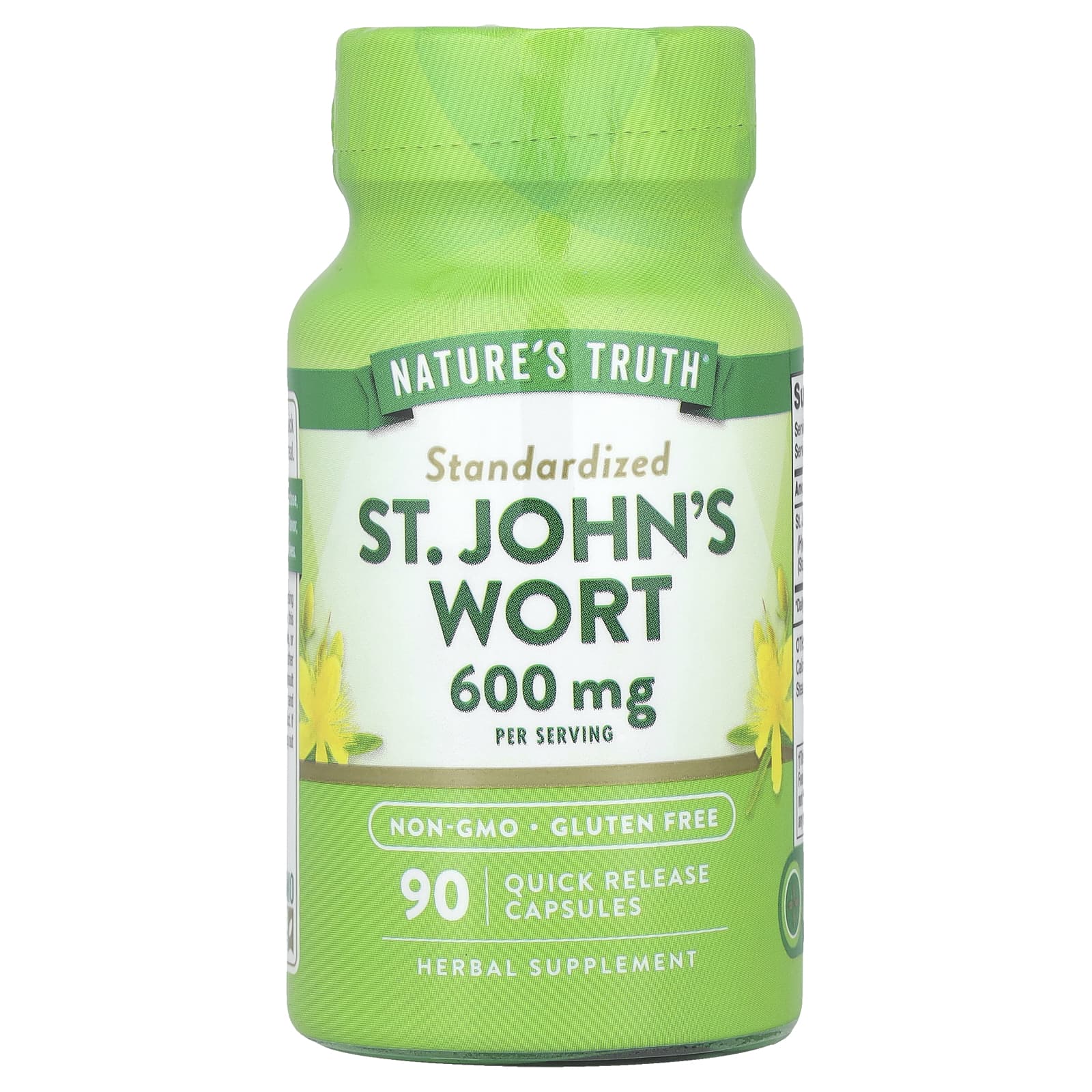 Nature's Truth, St. John's Wort, 90 Quick Release Capsules (300 mg per Capsule) - Image 1