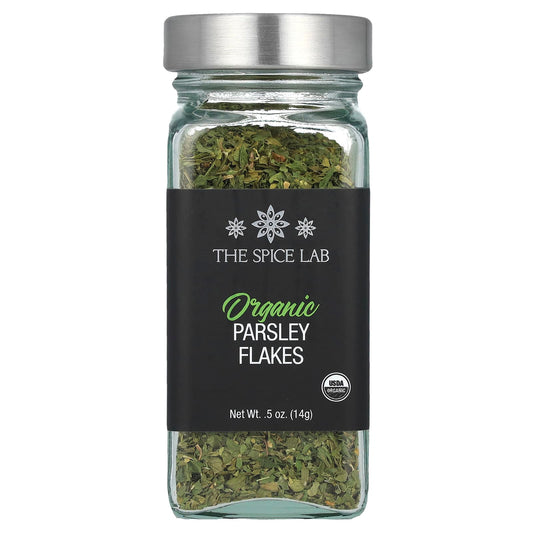 The Spice Lab, Organic Parsley Flakes, 0.5 oz (14 g) - Image 1