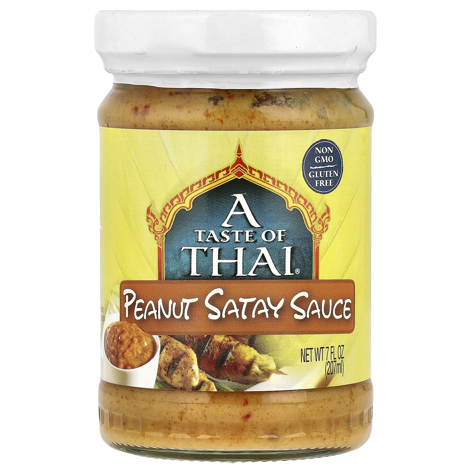Authentic Thai Satay Sauce by A Taste of Thai - 7 oz - Image 1