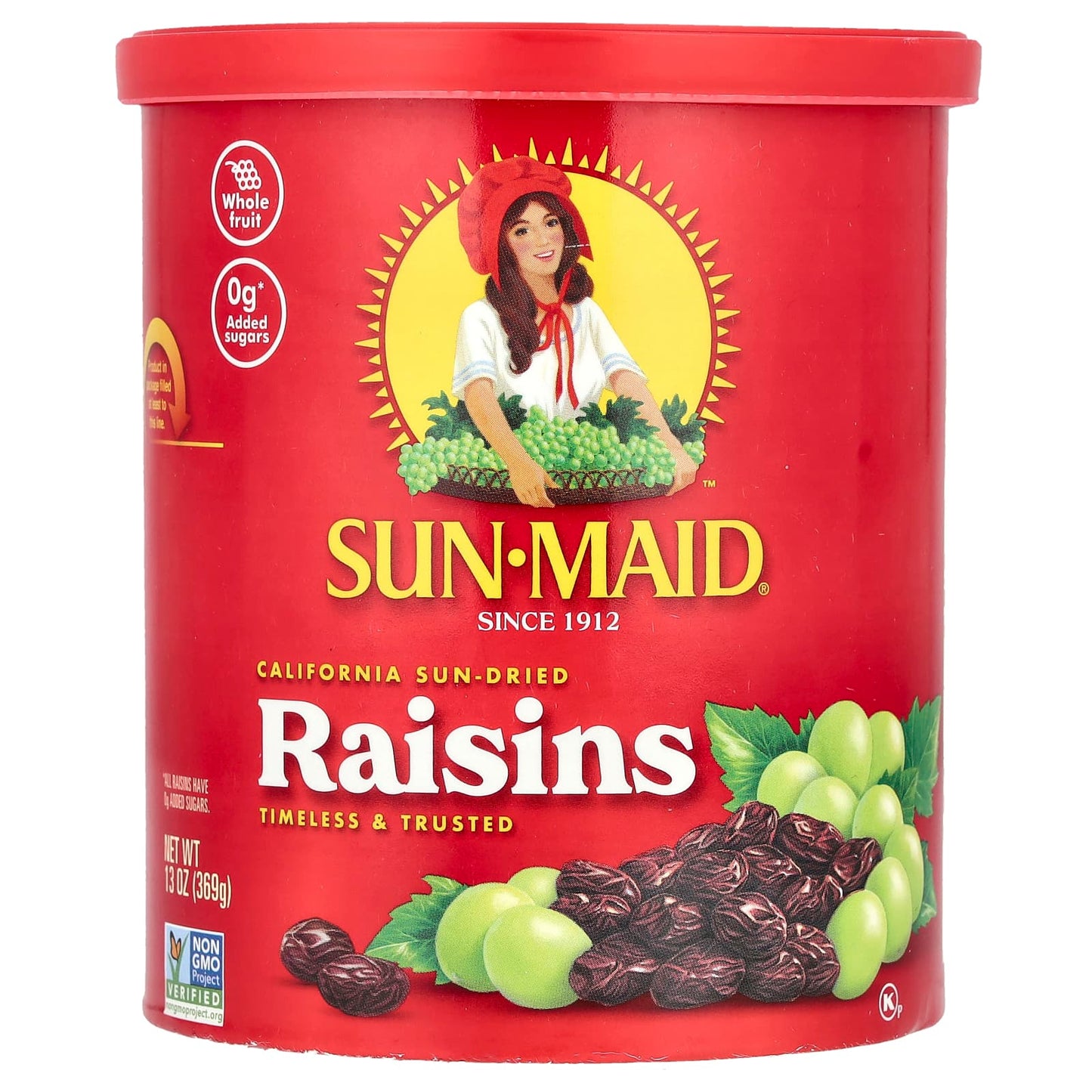 Sun-Maid, California Sun-Dried Raisins, 13 oz (369 g) - Image 1