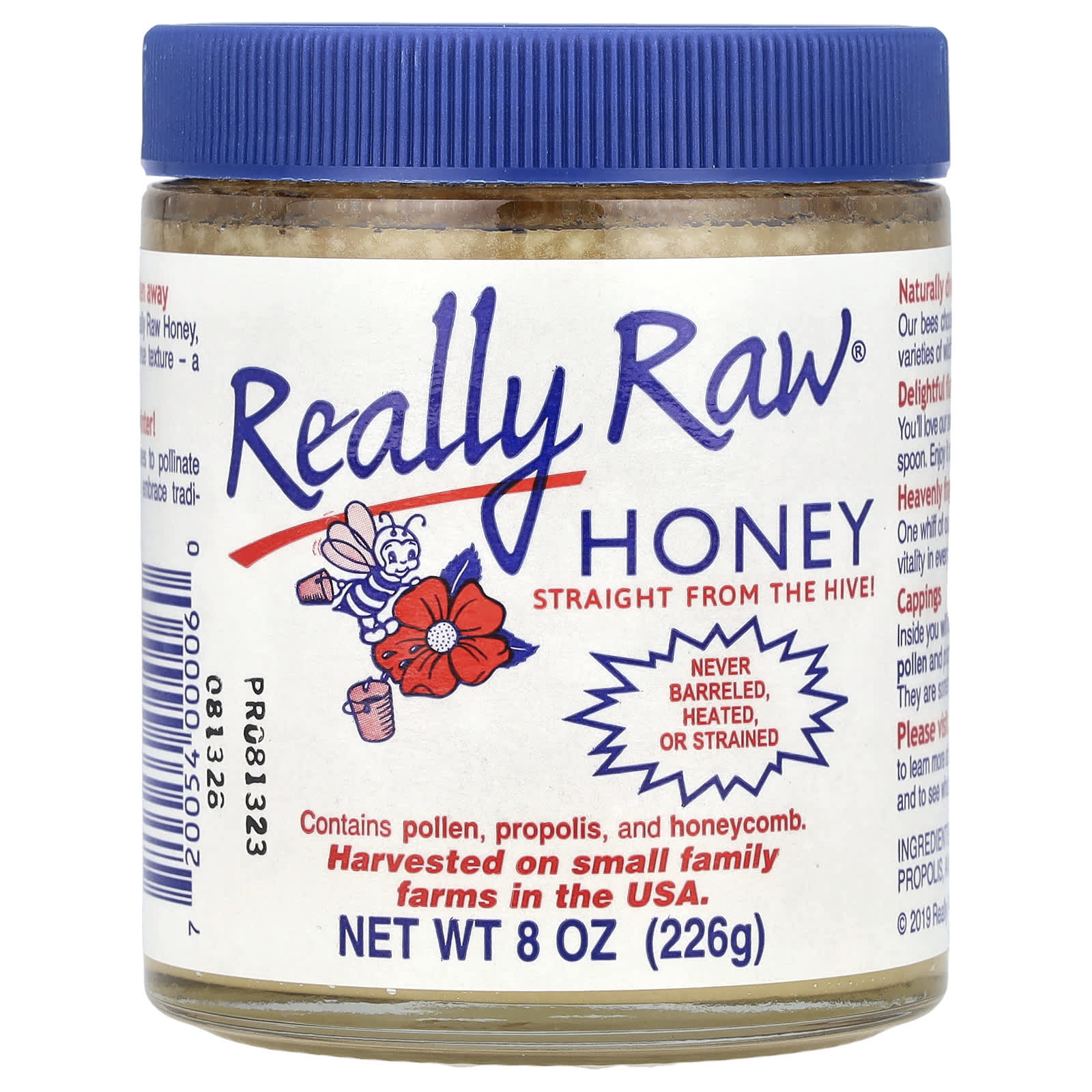 Really Raw Honey, 8 oz (226 g) - Image 1