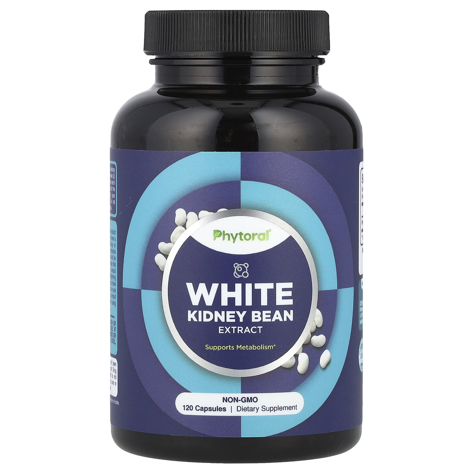 Phytoral, White Kidney Bean Extract, 120 Capsules (600 mg per Capsule) - Image 1