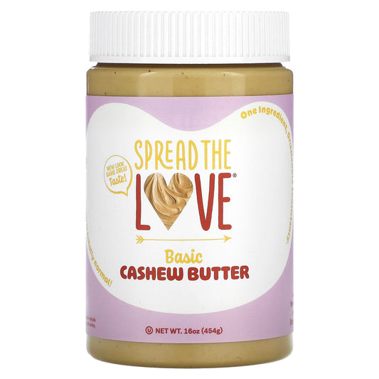 Spread The Love, Cashew Butter, Basic , 16 oz (454 g) - Image 1