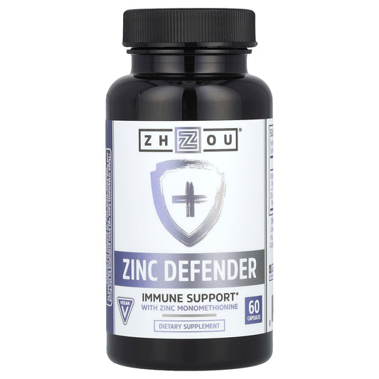 Zhou Nutrition, Zinc Defender, 60 Capsules - Image 1