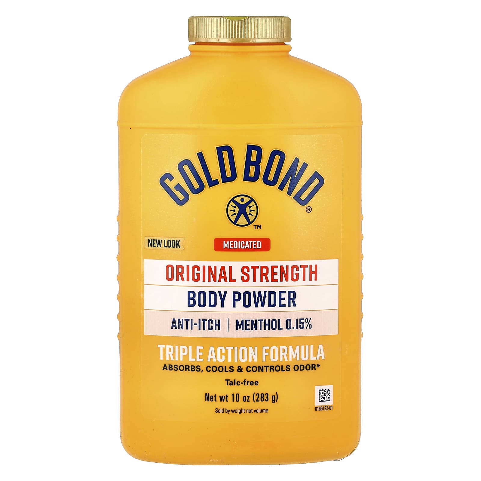 Gold Bond Triple Action Body Powder - Talc-Free, Medicated & Odor Control - Image 1