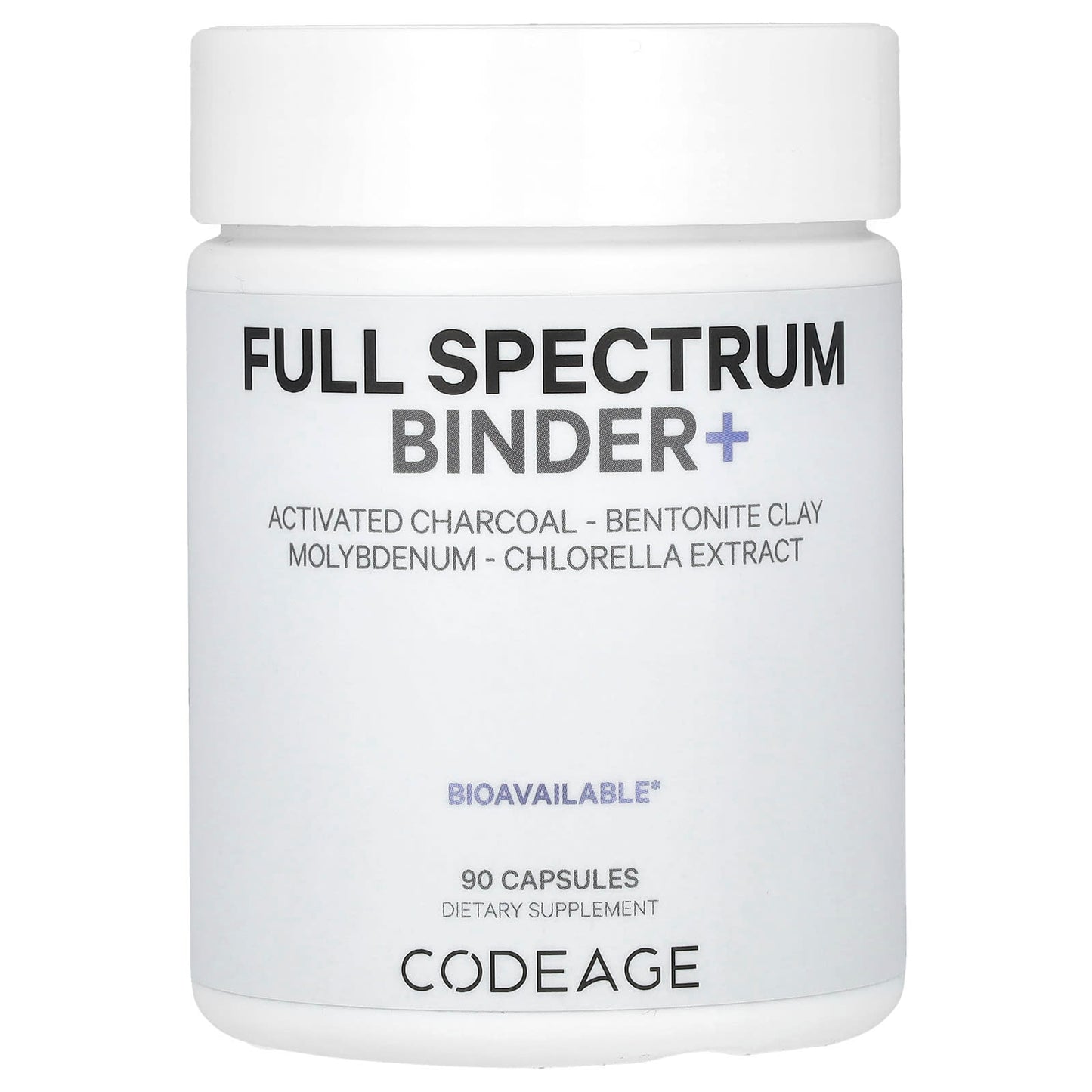 Codeage Full Spectrum Binder+ for Gut Health and Wellness - 90 Capsules - Image 1