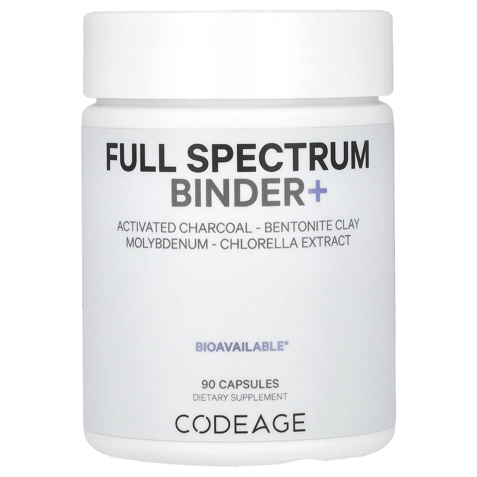 Codeage Full Spectrum Binder+ for Gut Health and Wellness - 90 Capsules - Image 1
